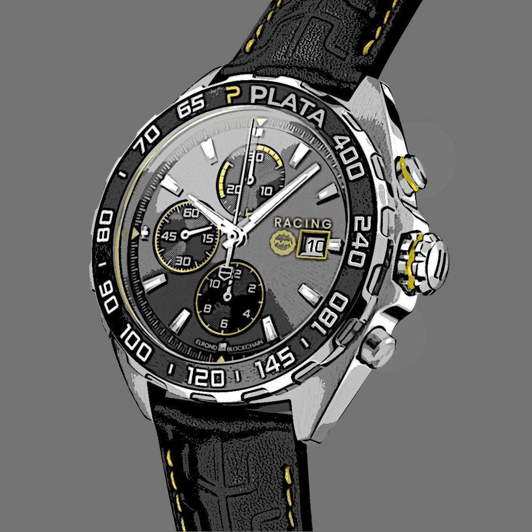 Picture of Collectible Plata Senna Homage Watch